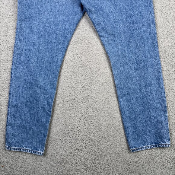 Levis Premium Jeans Womens 30x30 Medium Wash Original Fit 100% Cotton Button Fl - Picture 6 of 15